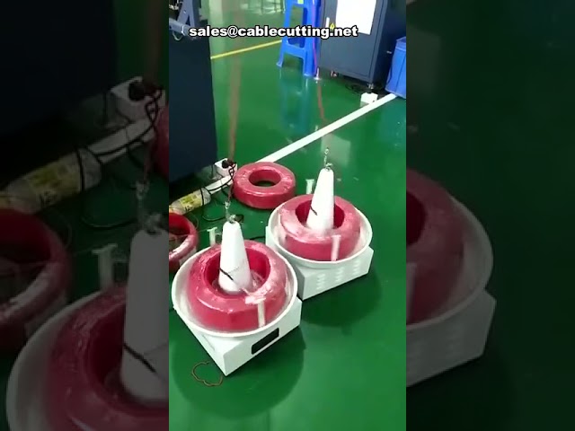 Máquina Automática de Alimentação de Bobinas Rotativas, Transportador de Bobinas de Fio, Alimentador Rotativo