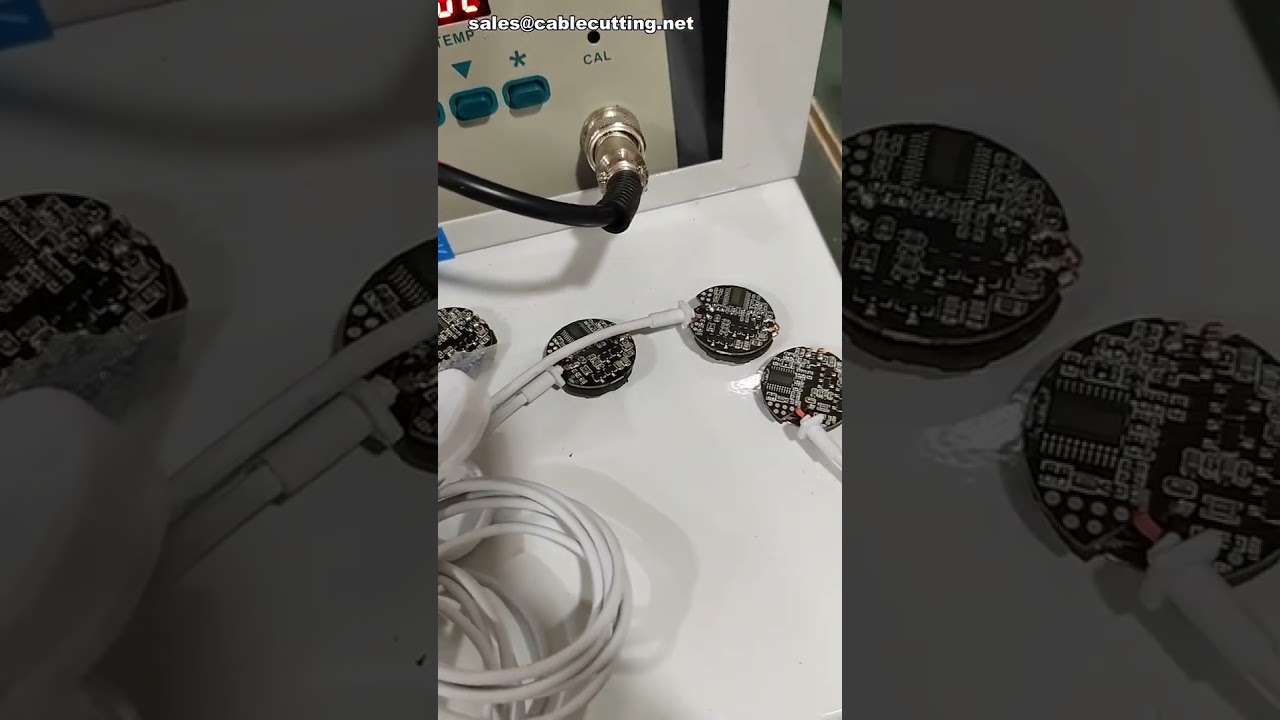 Máquina de Solda Semiautomática para Soldagem de Carregador Sem Fio | Industrial e DIY