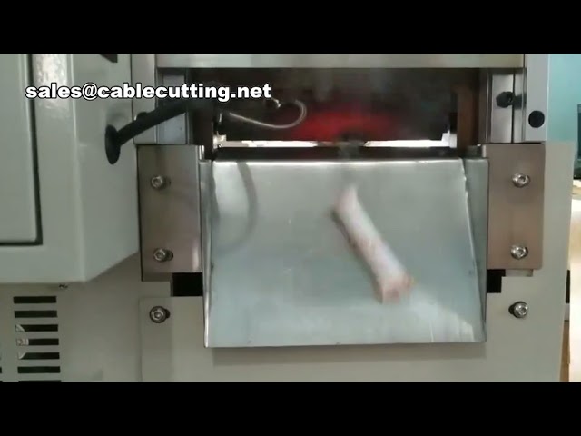 Máquina Automática de Corte a Quente para Tecelagem de Cordas de Nylon e Fitas