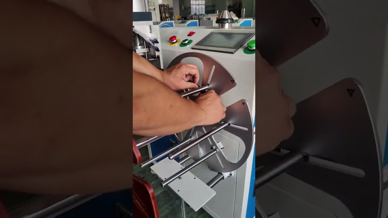 Rebobinadeira Eficiente 190 – De Grandes a Pequenos Rolos com Medição Precisa e Bobinagem Perfeita