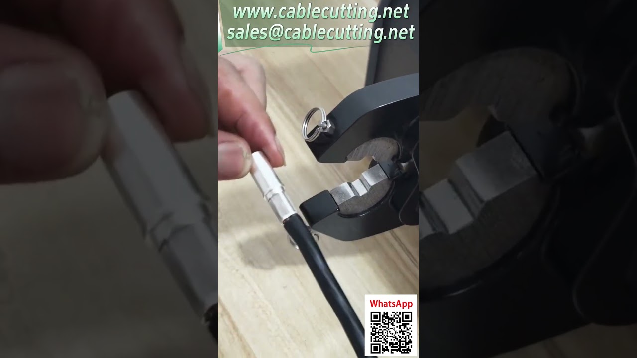 Crimpador Pneumático 120L – Tipo Aberto para Terminais Hexagonais de Nova Energia, Conector Tipo B