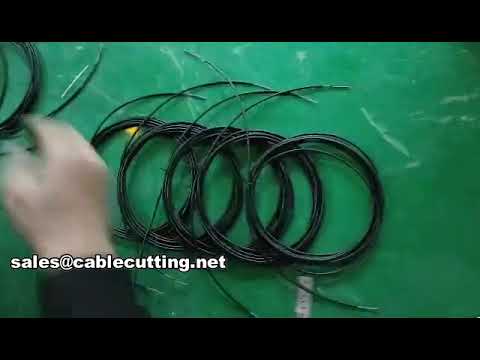 Máquina Automática de Corte, Decapagem e Enrolamento de Fios com Laço Duplo CPRT-02TH - Alta Precisão