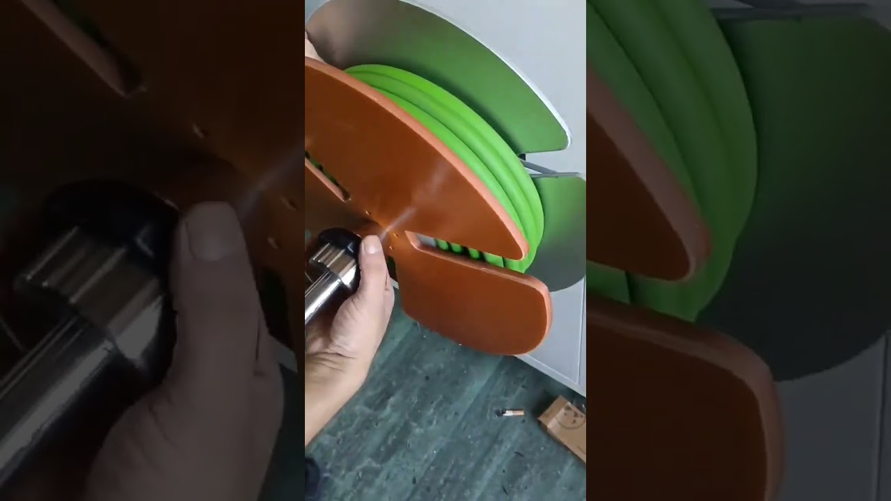 Máquina Automática de Contagem, Separação, Corte e Bobinagem para Mangueiras Pneumáticas de Borracha (1mm a 16mm)