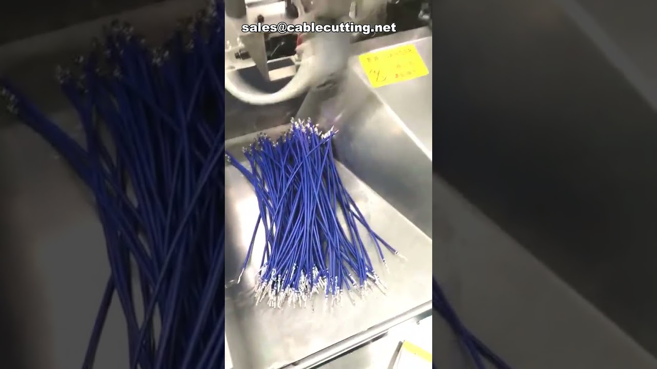 Máquina Automática de Corte, Decapagem e Crimpagem de Terminais – Venda Quente