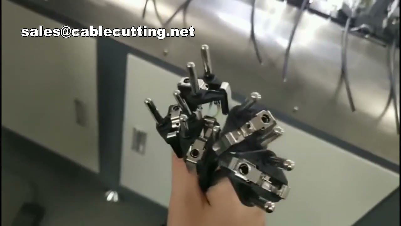Configuração da Máquina de Crimpagem para Inserção de Plugues