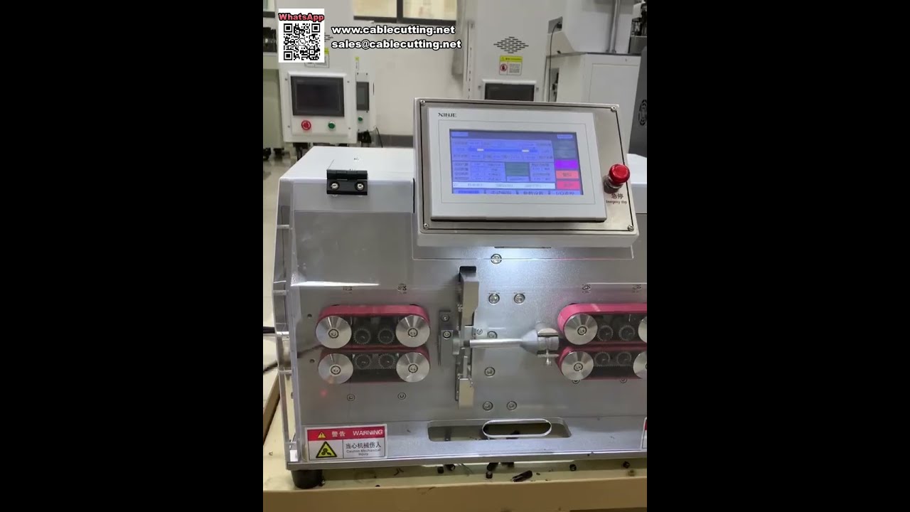 Máquina de Corte Automático de Fios Computadorizada com Configuração em Um Clique para Processamento Estável e Rápido de Cabos