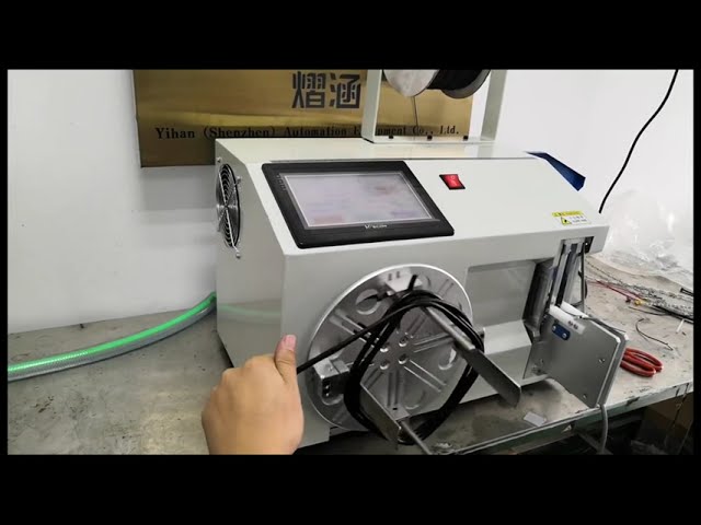 Máquina Automática de Bobinar e Amarrar Fio de Cobre para Motores Elétricos - À Venda