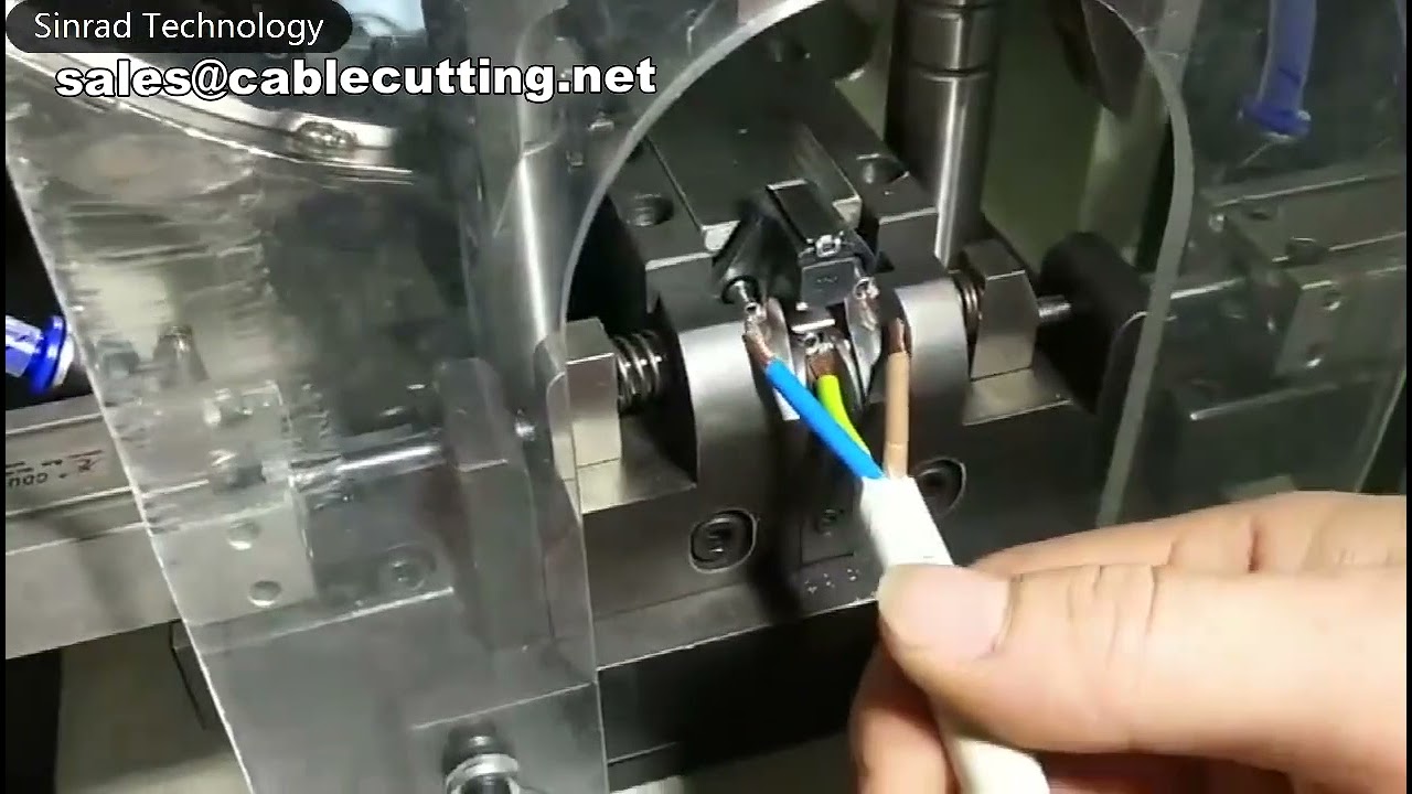 Máquina de Crimpagem de Inserção de Plugue Vde | Crimpagem Automática de Inserção