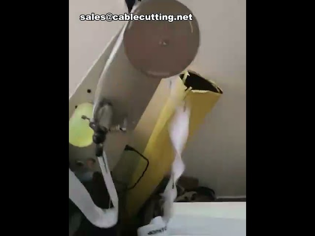 Máquina Automática de Corte para Tubo Termocontrátil de Folha de Cobre e Tubo de PVC