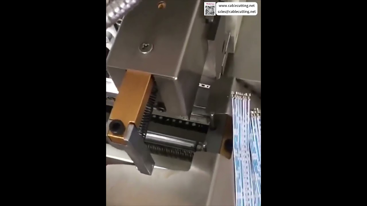 Máquina de Crimpagem Semiautomática para Cabo Fita – Controle de Saída Suave e Qualidade