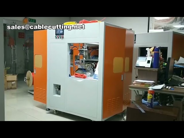 Máquina Automática de Amarração e Corte de Cabos | Eficiência na Automação Industrial