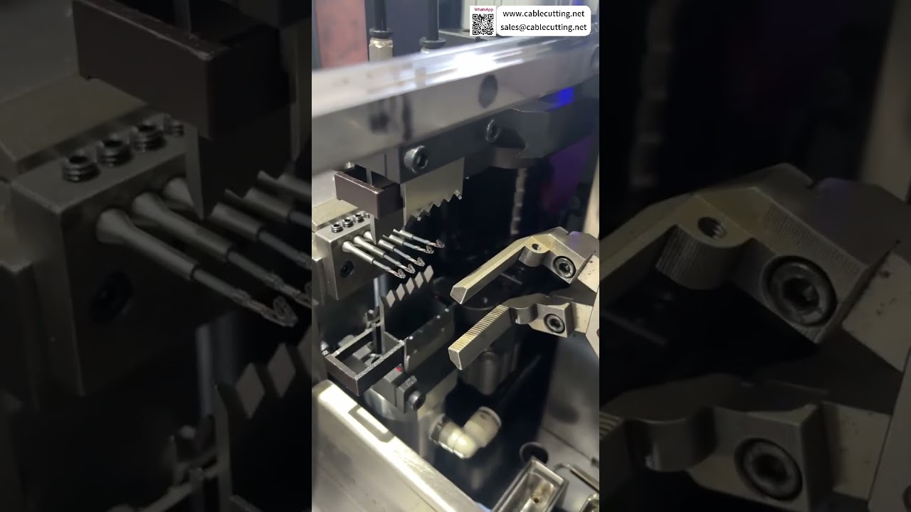 Máquina Totalmente Automática de Crimpagem e Estanhamento de Terminais Ferramenta de Equipamento de Produção de Alto Rendimento