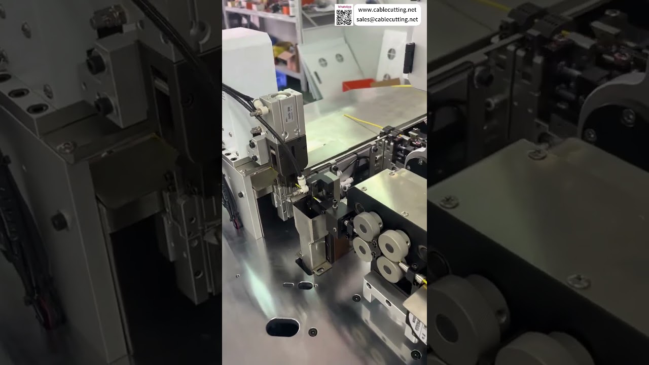 Equipamento totalmente automático para processamento de extremidades de chicotes de fios, maquinário de ferramentas de decapagem de alta eficiência.