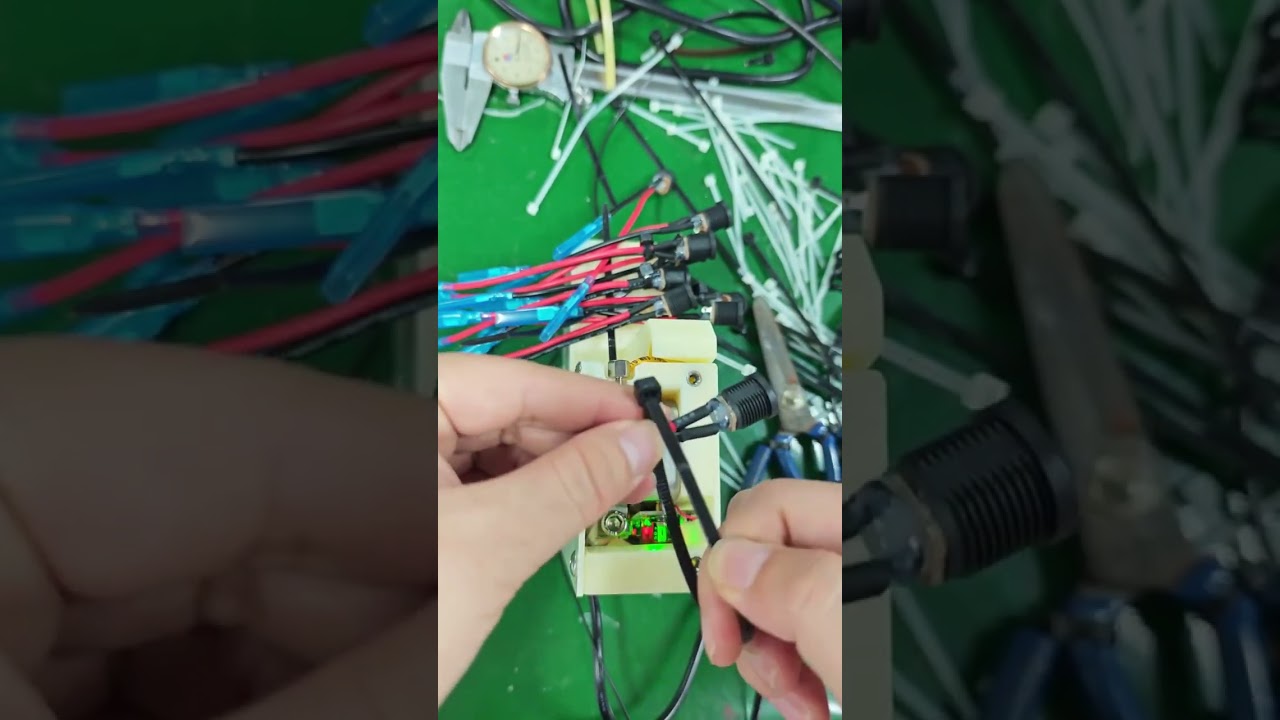 Máquina universal automática de abraçadeiras — upgrade de velocidade para fios
