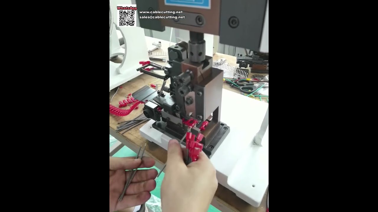 Crimpadeira de terminais 2T — Molde para luva plástica