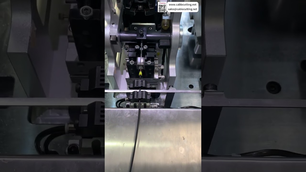 Máquina Ferramenta Totalmente Automática de Crimpagem Única e Inserção de Plugue Impermeável com Saída Personalizável