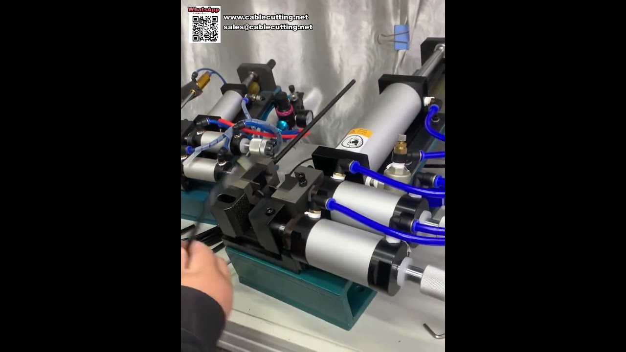 Desencapadora pneumática de fios — um toque e o dobro da capacidade de processamento