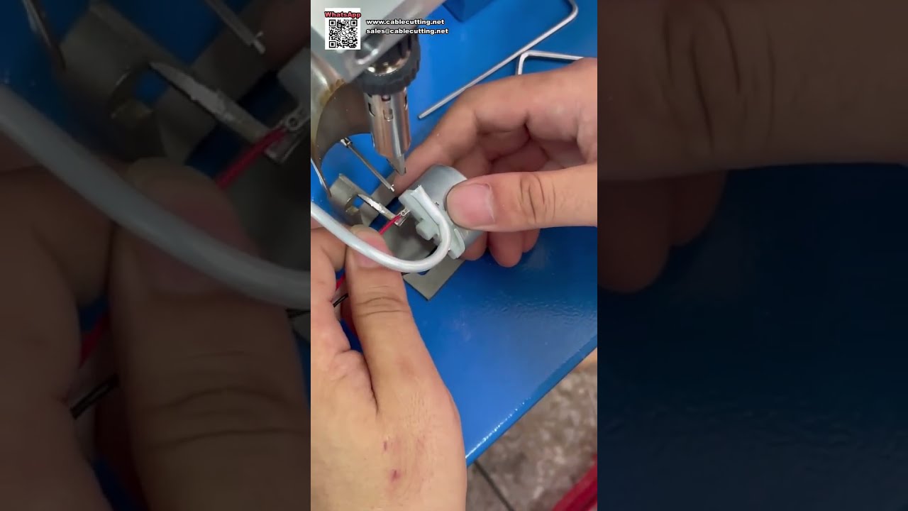 Máquina de solda semiautomática para fios — Processamento preciso de PCB