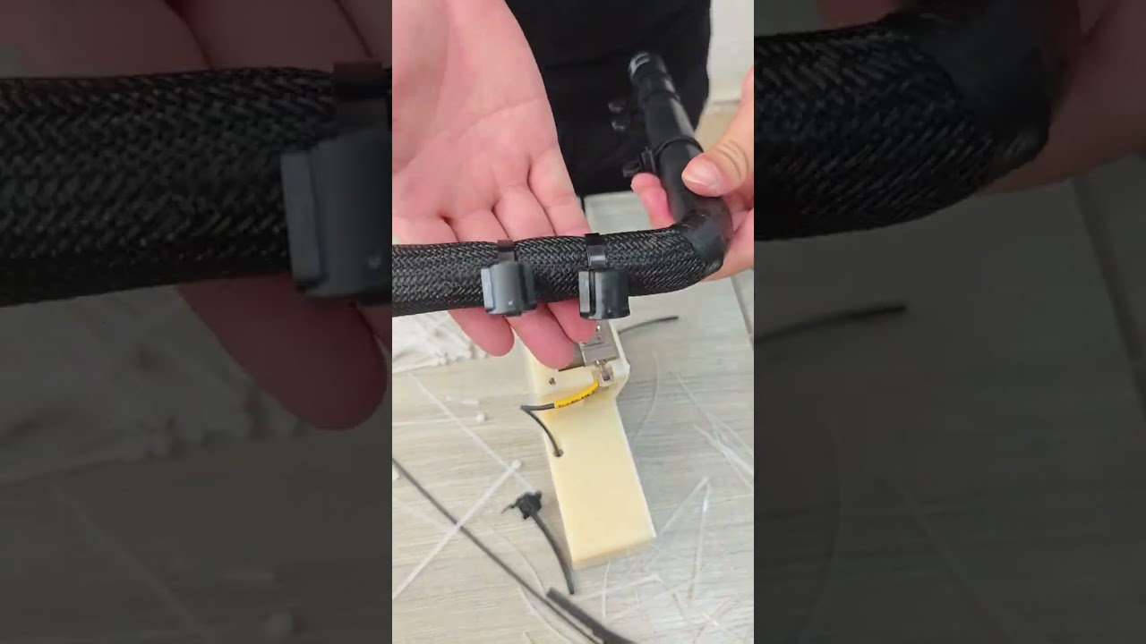 Ferramenta Automática de Amarração de Cabos para Montagem em Placa com Tensão Ajustável e Corte Automático para Abraçadeiras de Nylon Versáteis e Rápidas