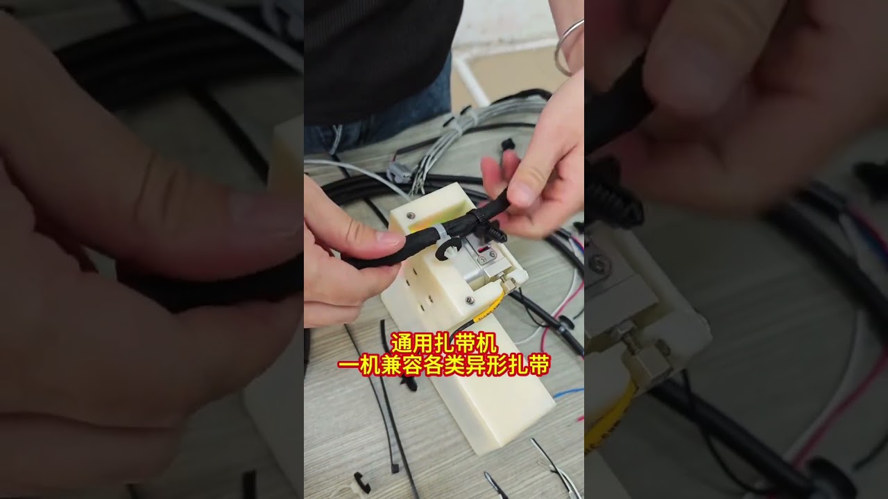 Máquina universal automática de abraçadeiras — padrão e perfiladas sob medida