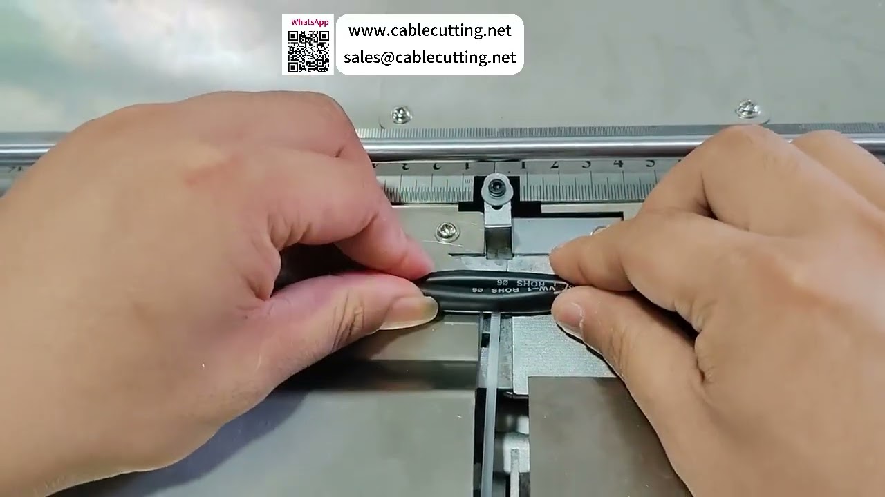 Máquina automática de abraçadeiras de nylon — Abraçadeiras de 100mm