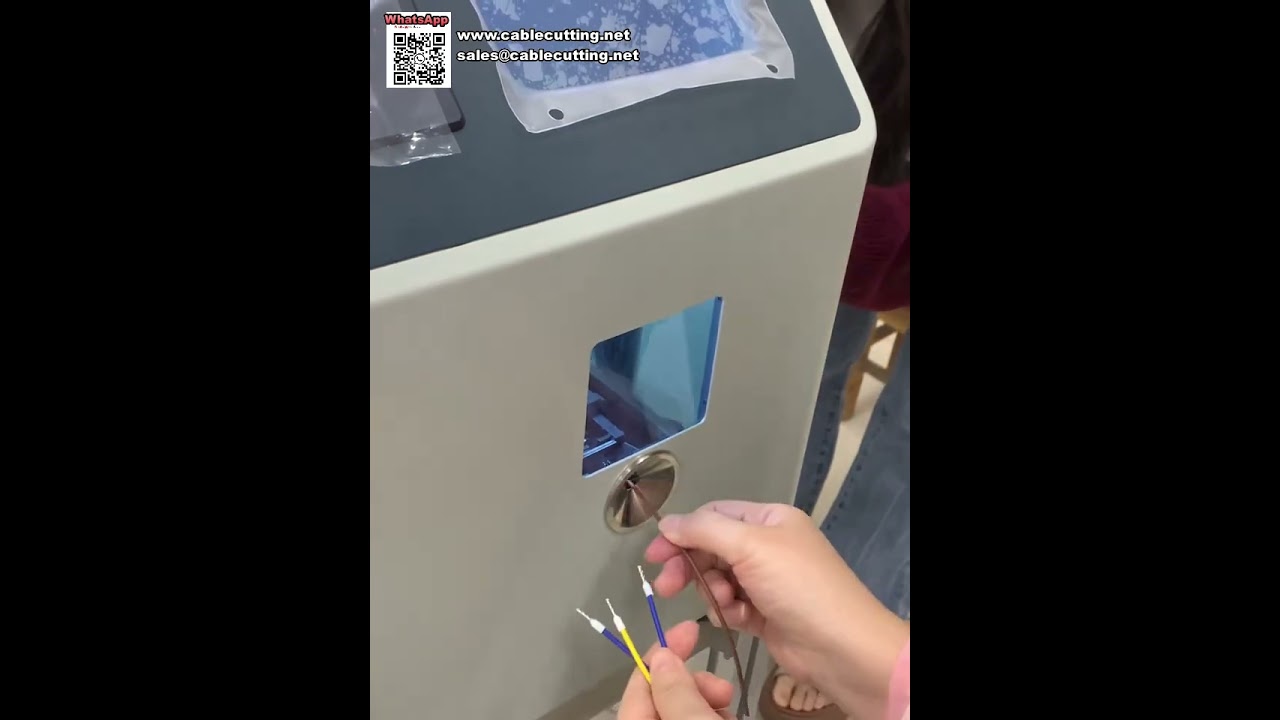 Máquina de Crimpagem de Terminal Tubular Elimine o Erro Manual Conexão de Fio Estável e Segura