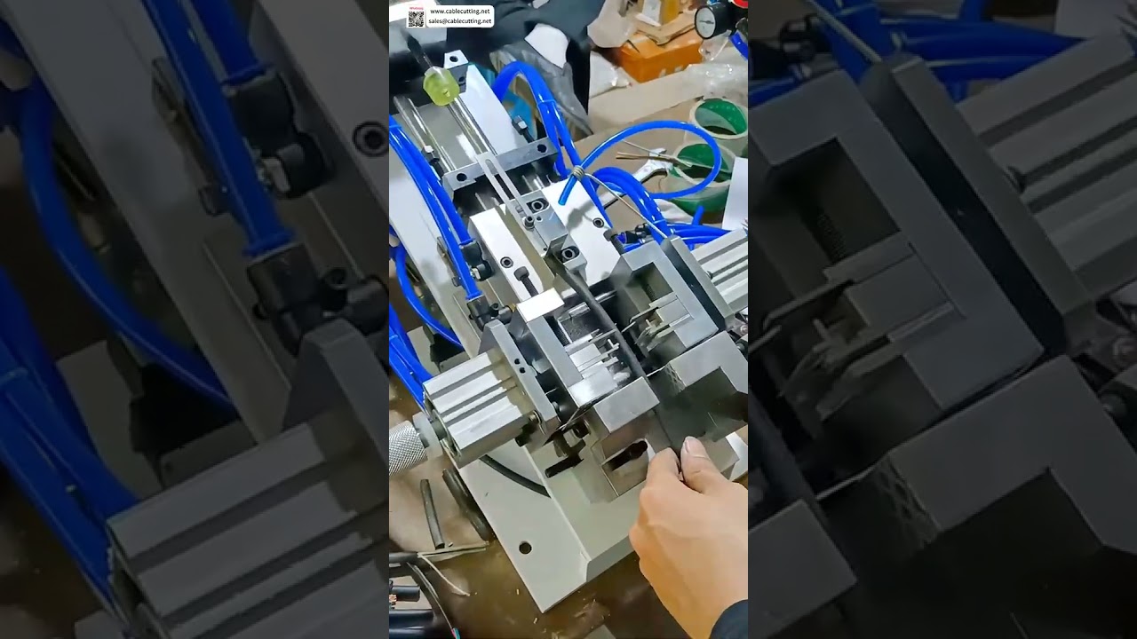 Máquina semi automática de decapagem de cabos de borracha interna e externa, ferramenta de decapagem de precisão para serviço pesado