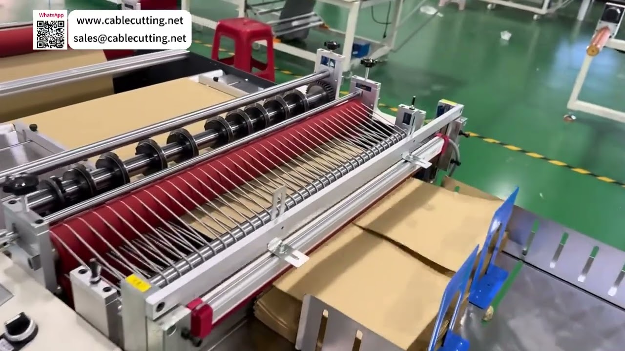 Máquina de Corte e Rebobinamento Pneumático com Carga de 500kg para Operações Automatizadas de Processamento e Configuração de Ferramentas