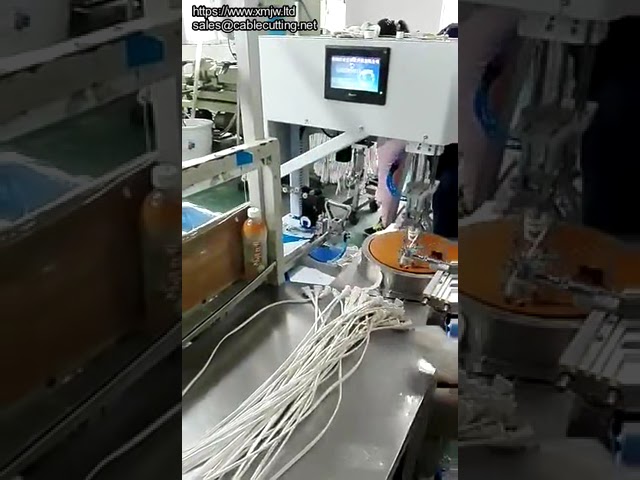 Máquina de Bobinar Cabo Fotovoltaico com Twist Tie Automático | Enroladeira e Amarradora de Cabos