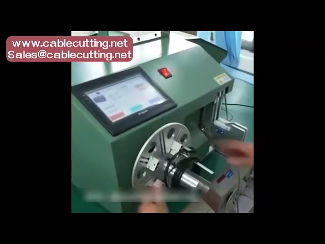 Máquina de Bobinar e Amarrar Fios 18-45, Tipo Médio, com Painel Touch Screen – Semiautomática