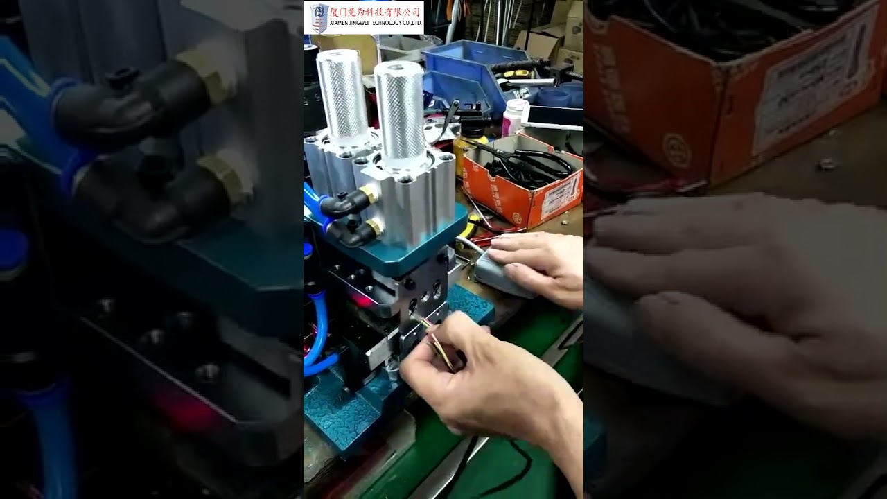 Máquina Pneumática de Decapagem de Cabos | Descascador Automático de Fios Industrial