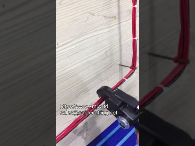 Máquina Automática de Amarração com Abraçadeiras de Nylon - WPM-12 | Fabricante em Dongguan