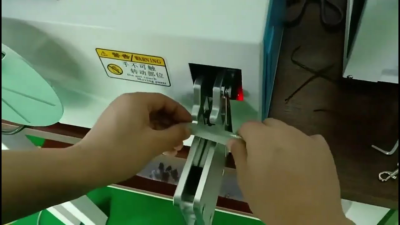 Máquina Tudo-em-Um para Bobinar e Amarrar Fio Chato | Vídeo Real | Personalizável
