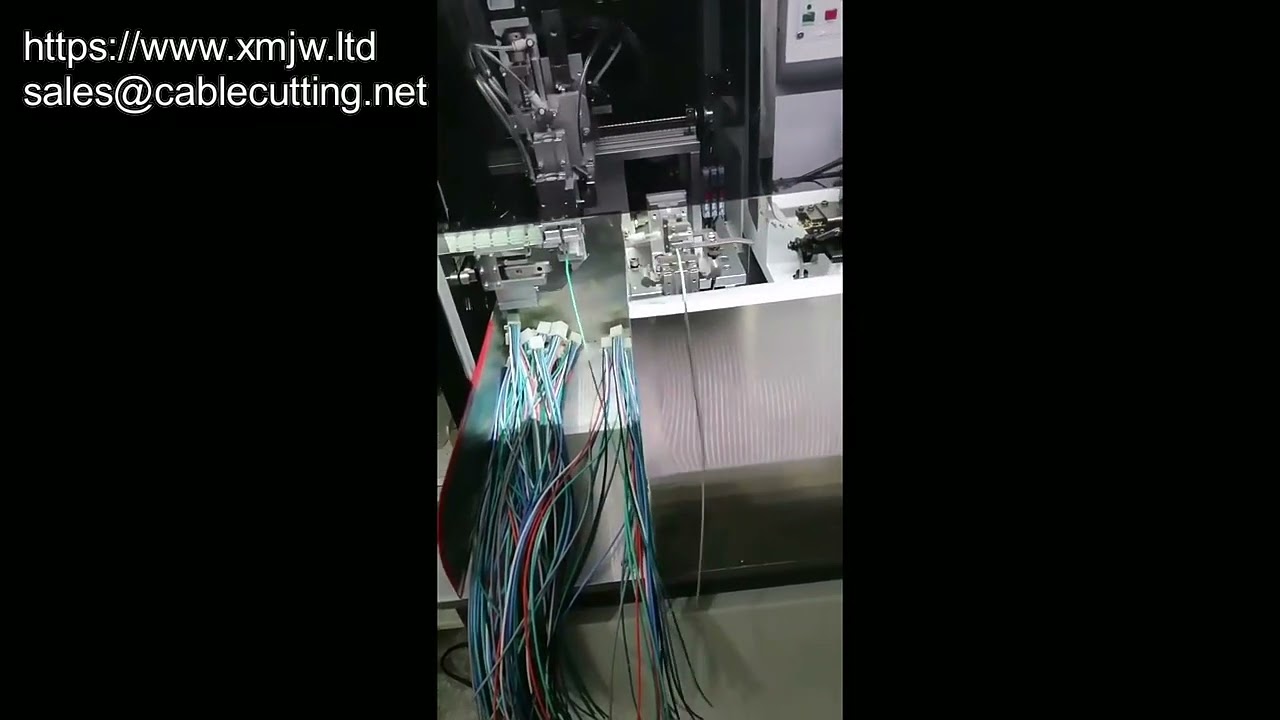 Máquina Automática Dupla Cabeça para Terminais Plásticos por Imersão