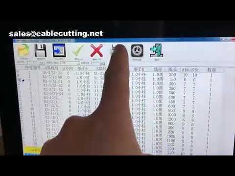 Máquina de Corte de Cabos Inteligente | Corte Automático para Diferentes Comprimentos | Processamento de Fios