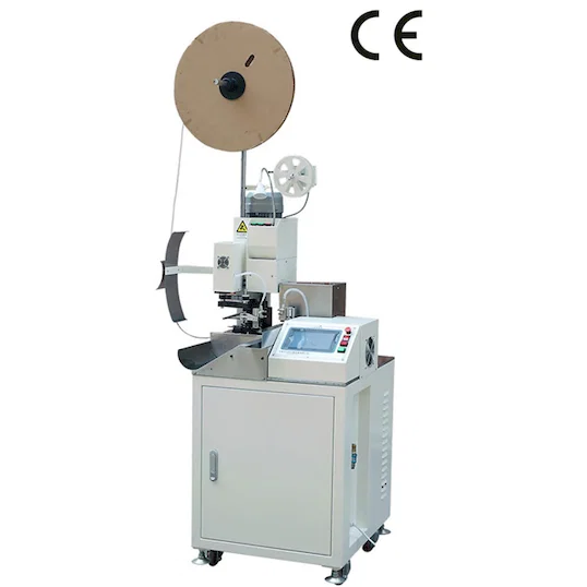 Máquina Automática de Cortar, Descascar, Torcer e Crimpar Fios WPM-158