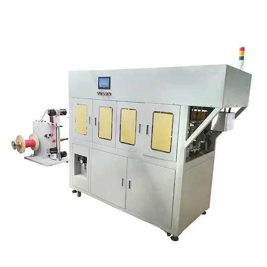 Máquina Automática de Descascar, Cortar, Enrolar e Amarrar Cabos WPM-B1L