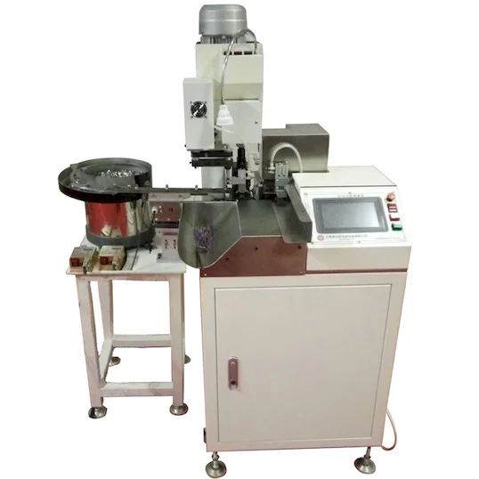 Máquina Automática de Crimpar Terminais Soltos em Ponta Única WPM-R9B