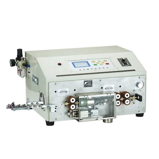 Máquina de Cortar e Descascar Fio Magnético WPM-0525