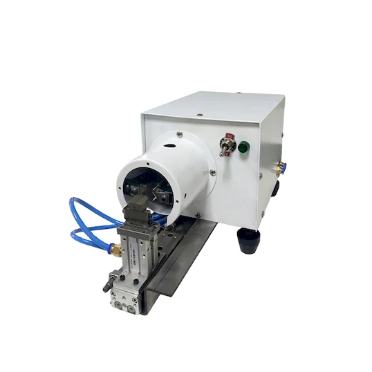 Máquina Pneumática Eletrônica de Descascar e Torcer Fios WPM-200T