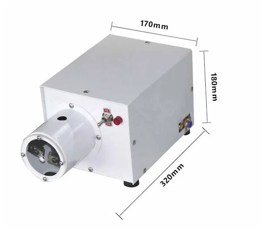 Máquina Semiautomática Pneumática Elétrica de Descascar e Torcer Fios WPM-200