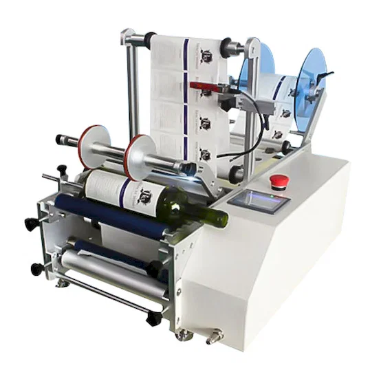 Máquina Semiautomática de Etiquetagem de Garrafas Redondas WPM-7160