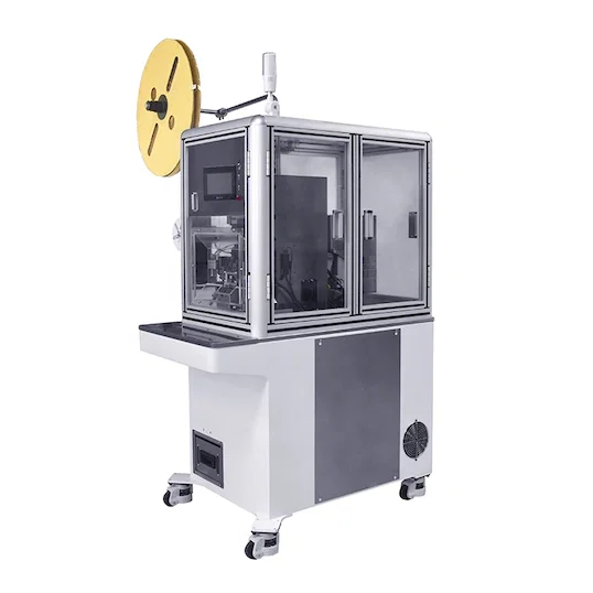 Máquina Semiautomática de Descascar, Selar e Crimpar Fios WPM-5030