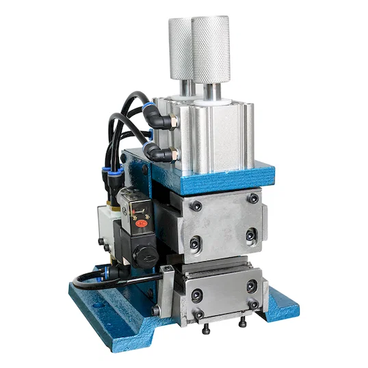 Máquina Vertical Pneumática de Descascar Fios